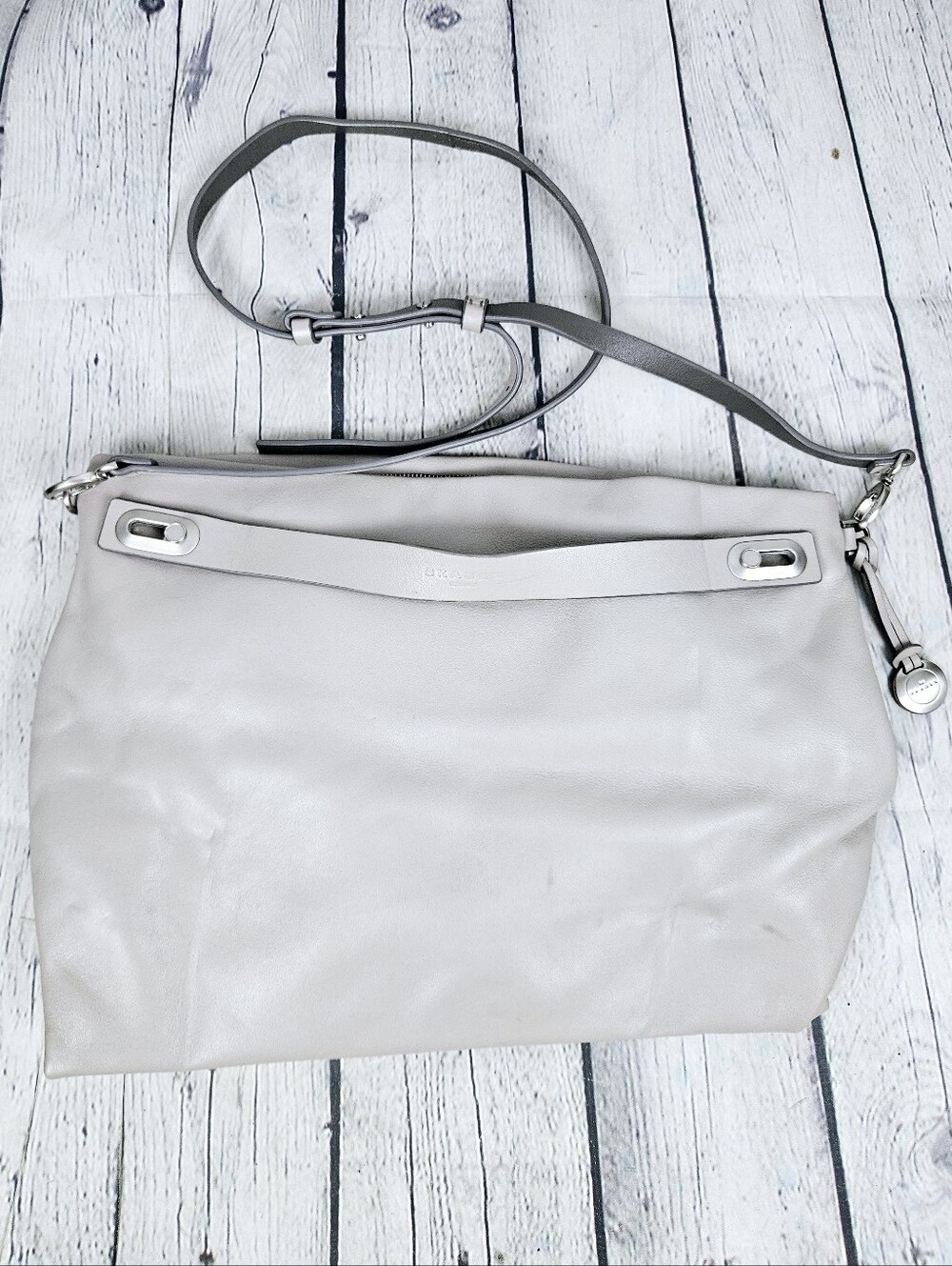 SKAGEN DENMARK | Mikkeline buffalo hide leather crossbody bag purse